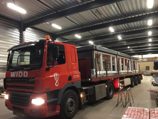 Dakkapel transport